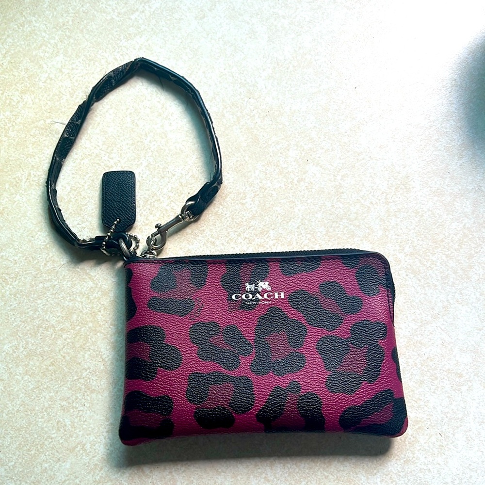 Coach wristlet